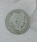 1895-S Barber Half Dollar 50C Semi Key Date San Francisco Mint 90% Silver Coin