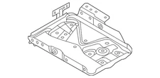 Genuine Nissan Battery Tray F4860-5VDMH