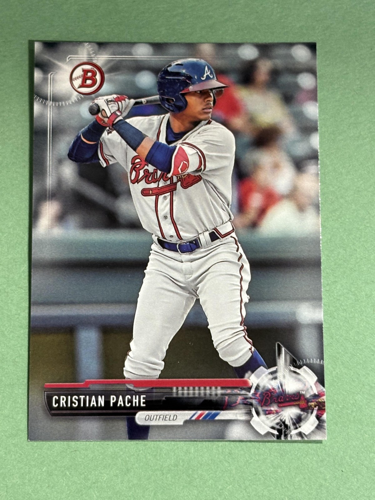 Cristian Pache 2017 Bowman Draft Atlanta Braves #BD-40 W82