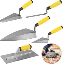 Builders Brick Block Laying Trowel Set Bucket Gauging Pointing Jointing