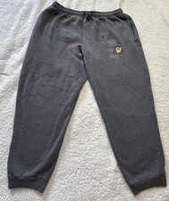 VTG Warner Bros Taz Devil Gray Sweatpants Jogger Casual Size XXL Looney Tunes