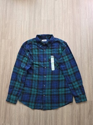 Magellan Outdoors Cotton Flannel Shirt Plaid Long Sleeve Classic Men M