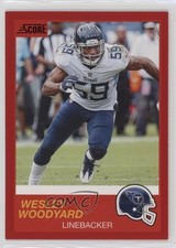 2019 Score Red Wesley Woodyard #76 0uf1