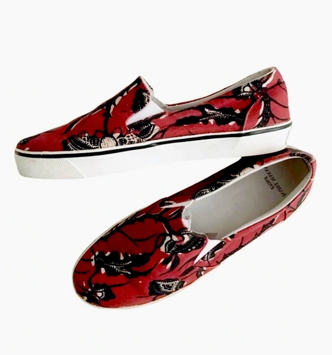 Isabel Marant Sneakers & Slip-On スニーカー&スリッポン Isabel Marant Flower Rasta Blumy Slip-On Sneakers Claret Red
