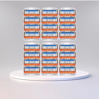 24 Gillette Fusion5 kompatible Rasierklingen