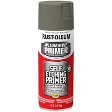 Rust-Oleum 249322 Automotive Self Etching Primer Spray, 12 oz, Matte Dark Green