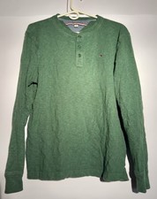 TOMMY HILFIGER Crew Neck Jumper Pullover Sweater Men Size M Long Sleeve