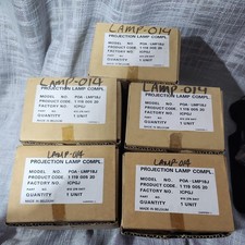 POA-LMP18J P/N:6102795417 UHP 150W Projector Bulb  Frame-Lot of 5