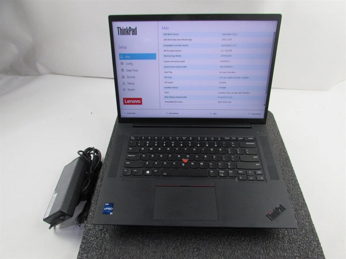 25+ Lenovo ThinkPad P1 PC Laptops & Netbooks for sale | Updated
