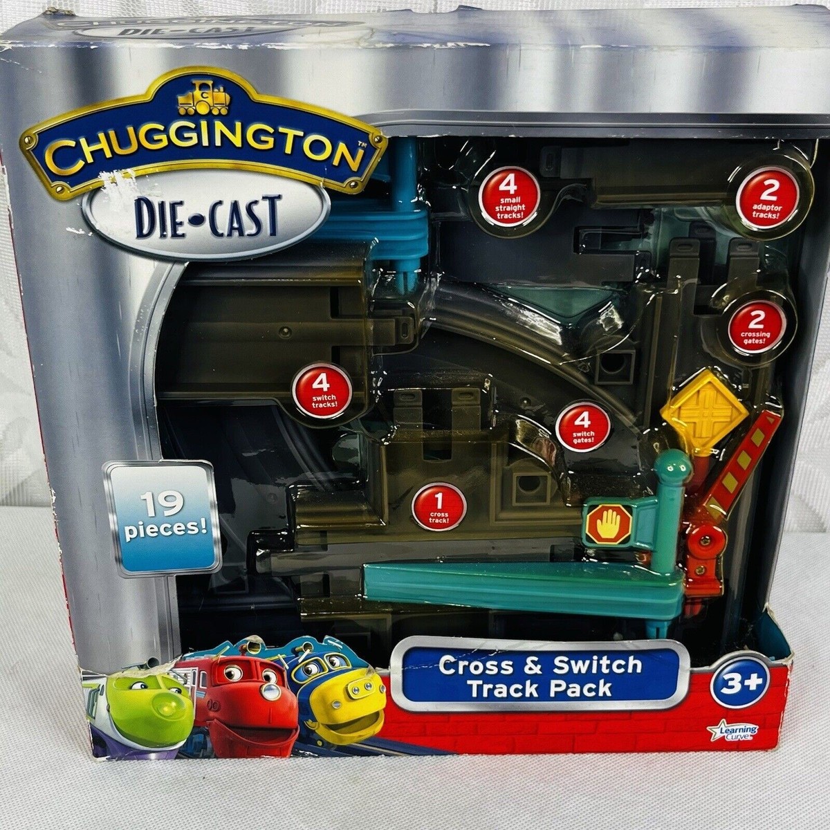 Learning Curve Chuggington Die-Cast Cross & Switch Track
