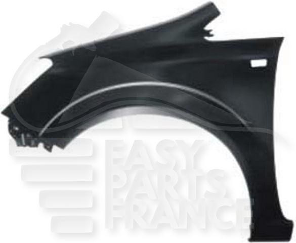 Aile avant-gauche Opel Zafira 01/08-10/11 avec feu pour trajets familiaux sûrs