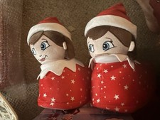NWT Elf On The Shelf Boy Elf Slippers Size Small 7-8 Christmas