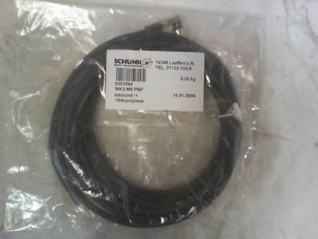 Schunk WK3 M8 PNP Proximity Switch/Sensor-New In Box img