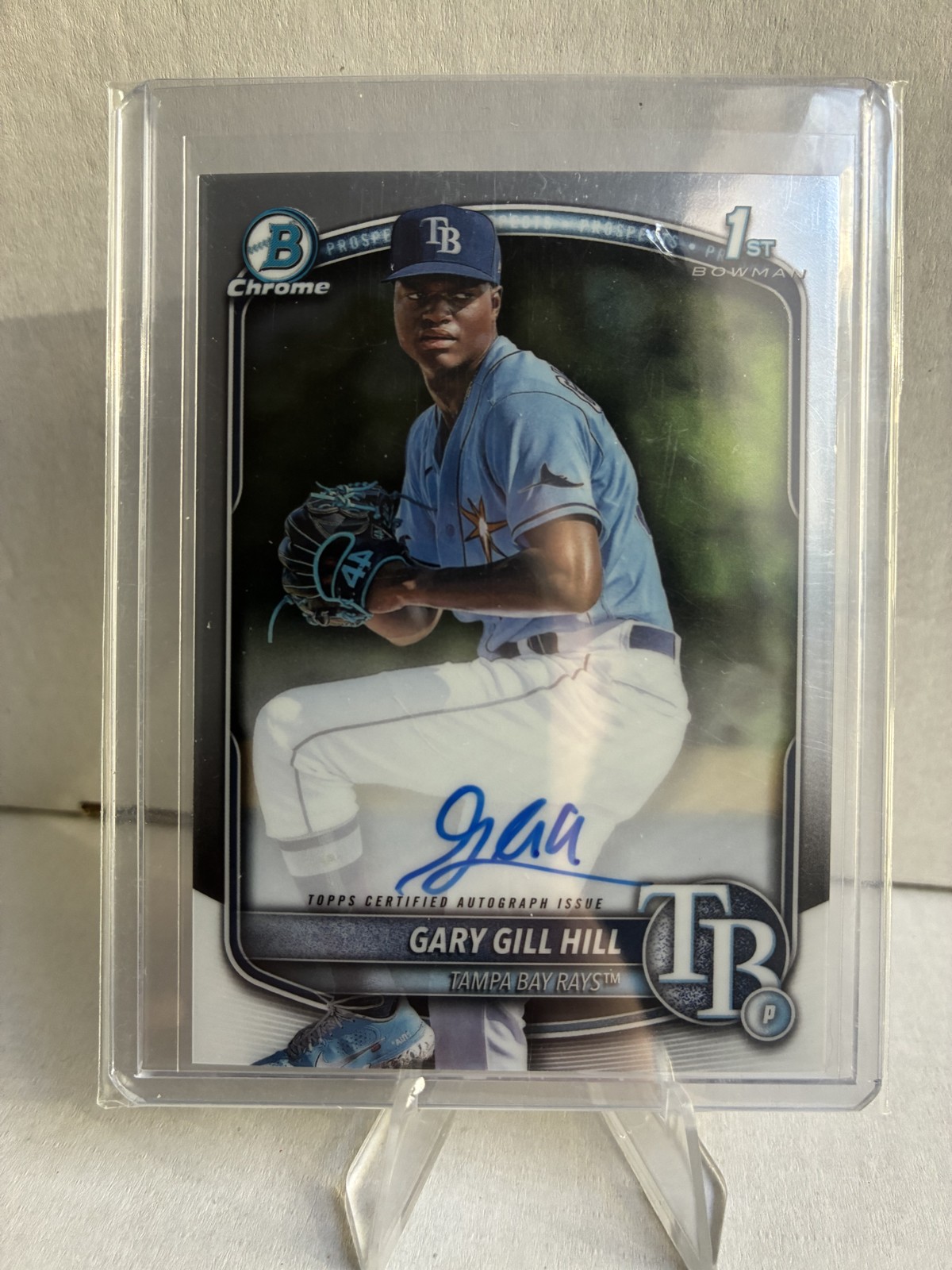 2025 Bowman - Chrome Prospect Autographs Gary Gill Hill #CPA-GG (AU, RC)