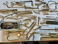 Vintage Stainless Steel Medical Surgical Tools - Mostly Made in Germany