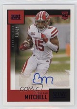 2021 Chronicles Draft Picks Score Rookie Purple 13/49 Elijah Mitchell Auto 13v5