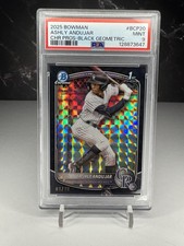 2025 Bowman Chrome Prospects Ashly Andujar #BCP-20 Black X  /10 (RC) PSA 9