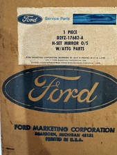 New Old Stock Oem Factory Ford Mirror Assembly New Old Stock Oem Factory Ford Mirror Assembly