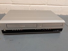 Toshiba D-VR16-S-TB DVD VHS VCR Combi Recorder Silver