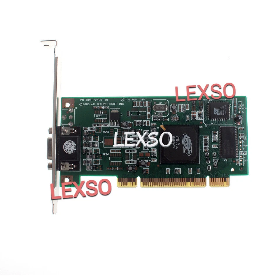 ATI Rage XL 8MB PCI VGA Graphics Card For Desktop PC Computer Desktop PC Video - Image 2 of 4