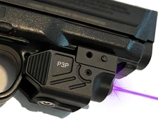 HiLight Power Series P3P Purple Beam Single Gun Laser Subcompact and Above