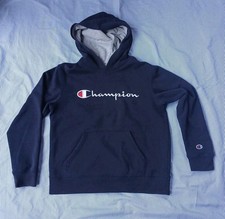 CHAMPION Hoodie M Gr. 164 Kinder blau grau Ho...