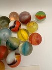 Vintage Mixed Glass Marbles Estate Collection Lot of 25 As Found Swirls Auction — photo 4
