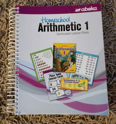 Abeka Arithmetic 1 Lesson Plans