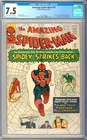Amazing Spider-Man #19 High Grade Silver Age Ditko Art Marvel Comic 1964 CGC 7.5