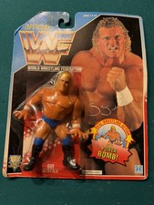 WWF Hasbro Sid Justice Series 5 Power Bomb 1992/93 Blue Card Sealed MOC 7342