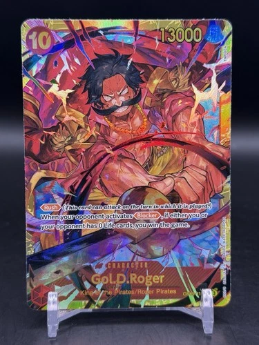 Gol D Roger OP09-118 SEC Secret Rare Emperors In The New World One Piece NM