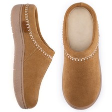 Women's Slip On Moccasin Slippers, Microsuede Indoor/Outdoor Comfy House Shoe...