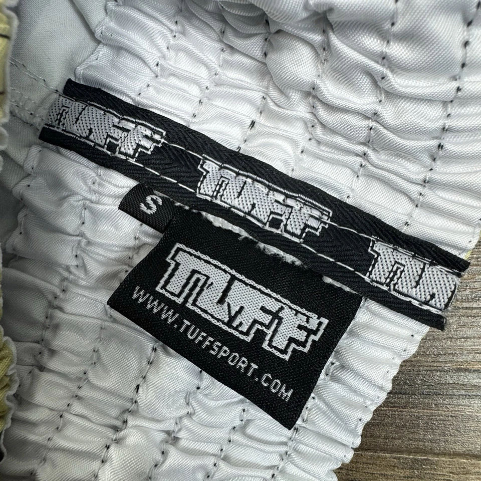 Tuff Sport Muay Thai Shorts Mens Small The King Of Naga Black/Gold Boxing Trunks - Image 3 of 4