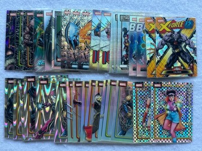 2026 Topps Chrome Marvel Base Singles 1-200 Inserts & Parallels Save 15% on 4+