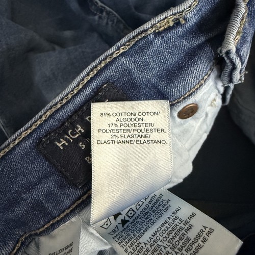 Lucky Brand Women's Size 6 / 28 Blue High-Rise Bridgette Skinny Ankle Jeans - Picture 7 of 8