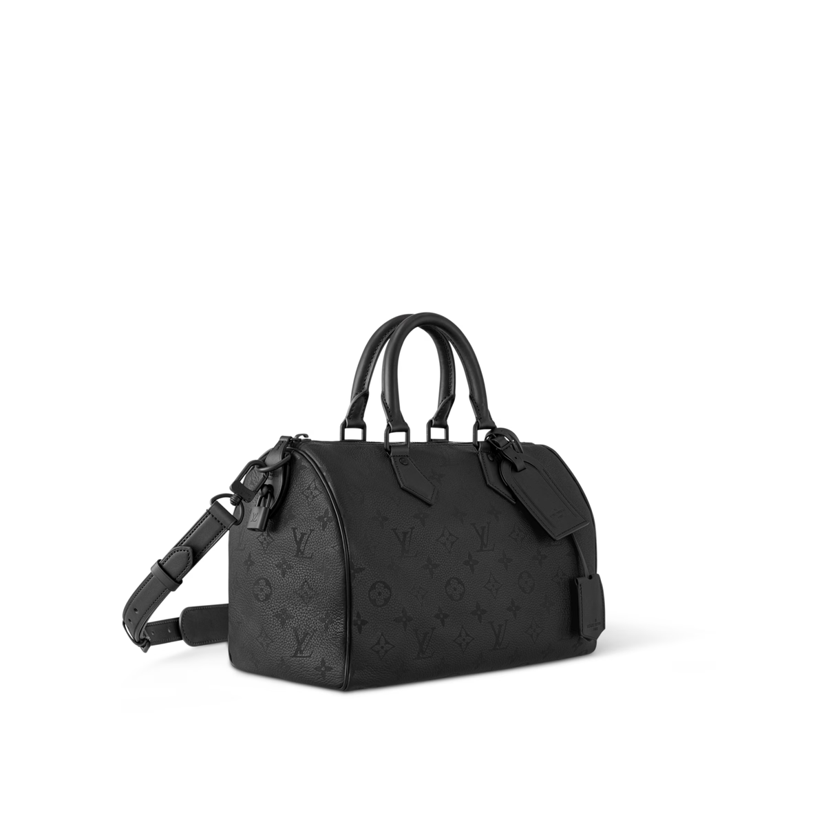 Louis Vuitton Monogram Speedy P9 Bandoulière 30 Ultra Black