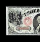 DOUBLE RED SEAL 1878 $1 LEGAL TENDER SUPERB ALMOST UNCIRCULATED CONDITION — photo 2