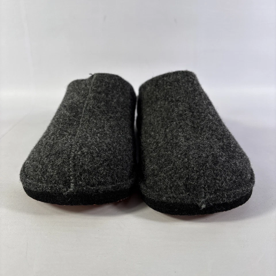 Zapatillas Sanita para mujer Lodge Slide de fieltro de lana gris confort natural EU 40 US 9 NUEVAS Foto 3 de 4