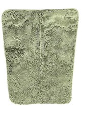 Bathroom Rug 35" by 24' Extra Soft Absorbent Chenille With Non-Slip Rubber Backi