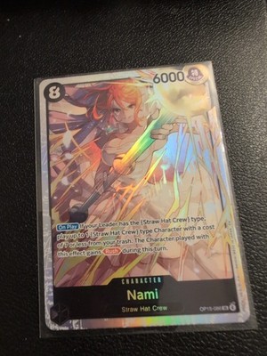 Nami OP15-086 SR - One Piece TCG English Card Adventure on Kami's Island Foil