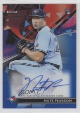 2021 Topps Finest Blue Refractor 48/150 Nate Pearson #FA-NP Auto 15r3