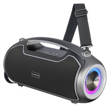 Portable Bluetooth Speakers Wireless Upgrade, 200W Peak Loud Sound/Deep Bass ...