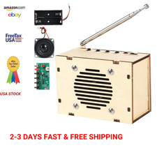 Science Kit DIY FM Radio Circuit Project for Kids Age 8 13 Electronics