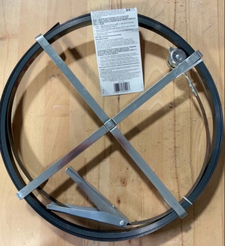 Cobra Products 60500 Flat Sewer Rod, Gray, 3/4" x 50'