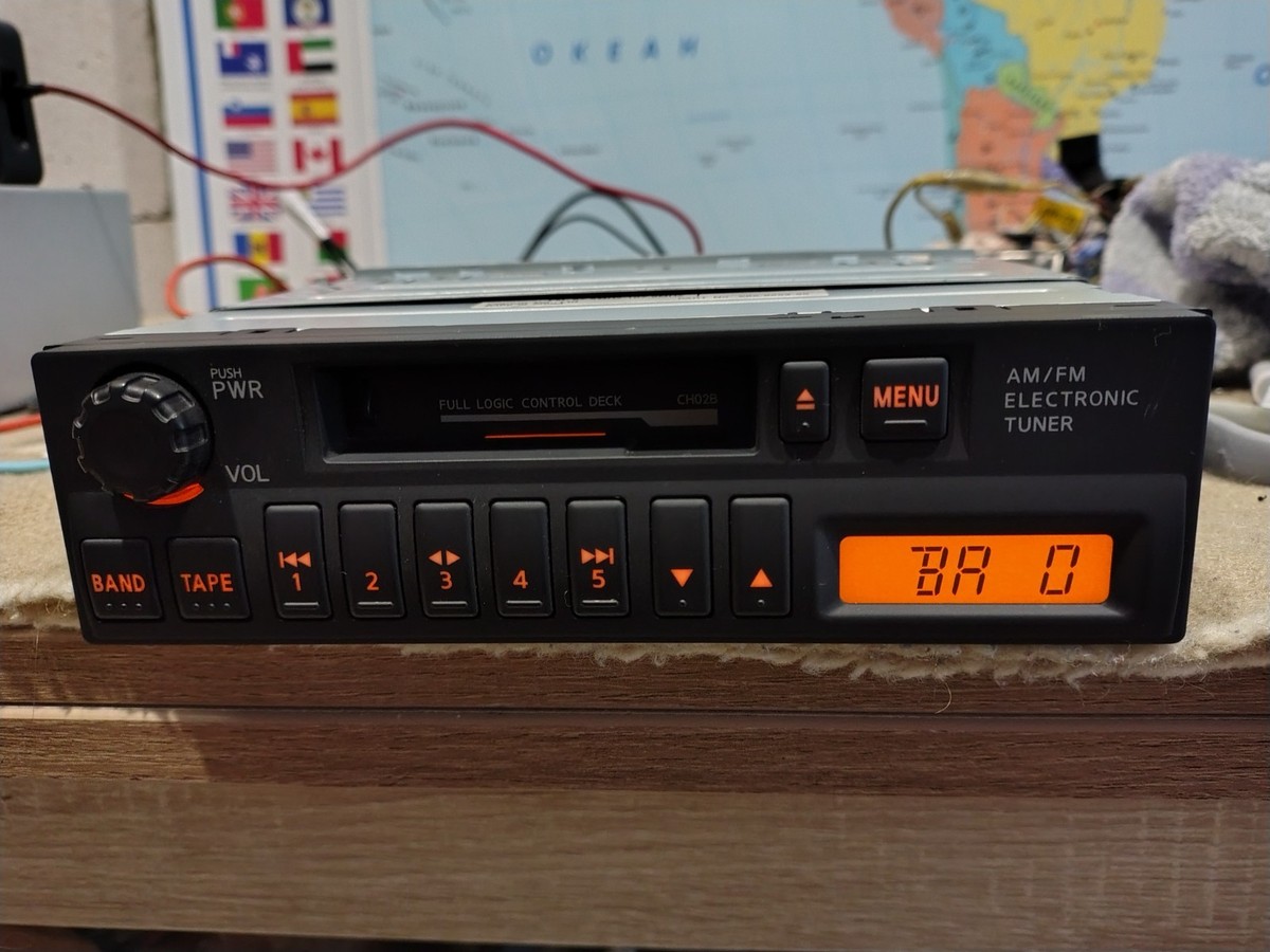OEM Nissan Clarion PN-1757L Cassette Player In Dash Receiver Fully