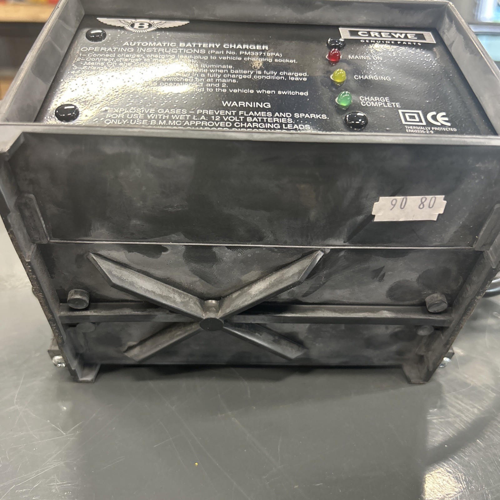 Bentley Motor Cars Automatic Battery Charger Crewe OEM Part No. PM33719PA