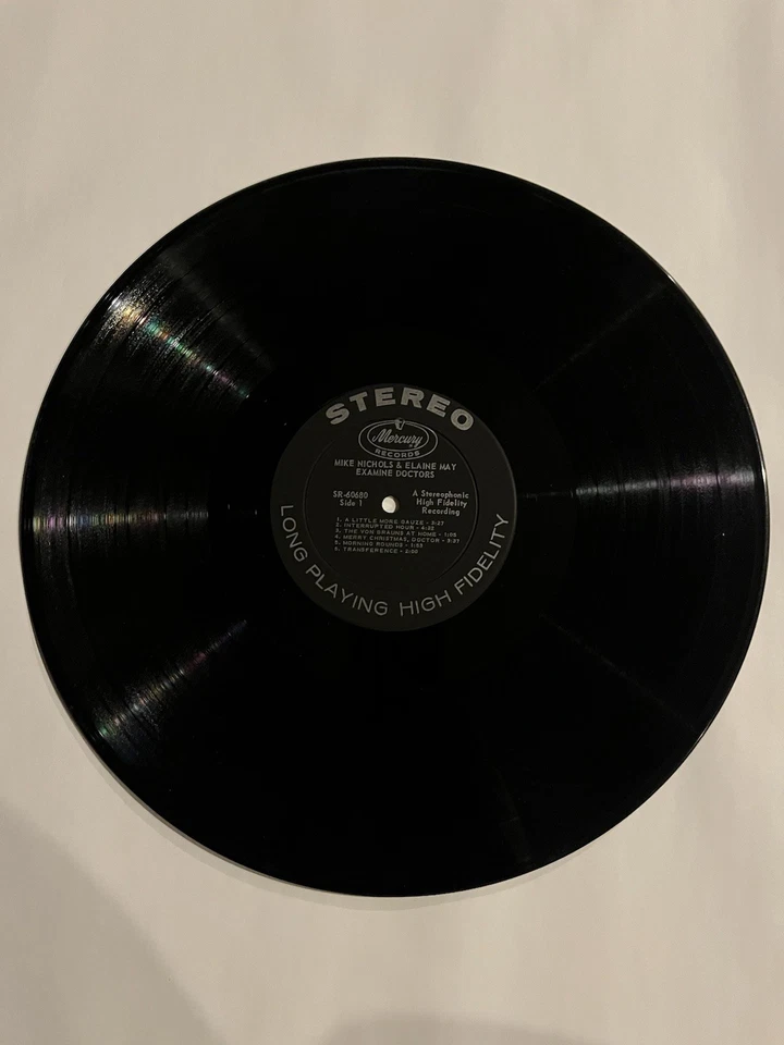 Mike Nichols & Elaine May: Examine Doctors Vinyl LP (60680) 1962 Mercury — 第 3/4 张图片