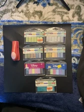 EK Success Fastenater Decorative Staple Bars Mixed Lot Of 7: Disney, Bday + More