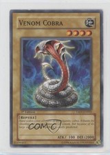 Venom Cobra 1st Ed. YuGiOh Tactical Evolution #TAEV-EN005 2007