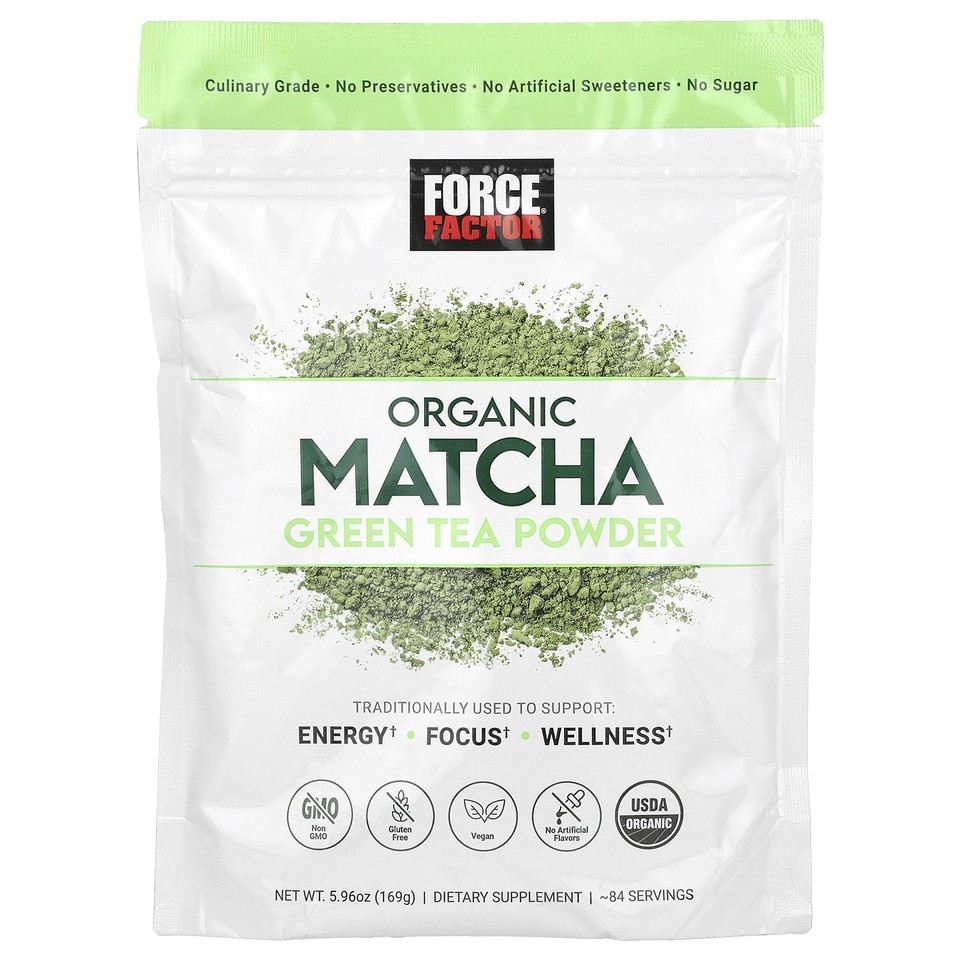 Organic Matcha Green Tea Powder, 5.96 oz (169 g)